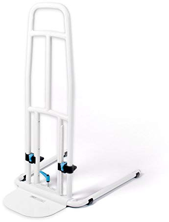 NRS Healthcare Easyfit Plus+ Bed Rail Handle, Standard, White