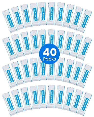 Pitasha Sinus Spülung Nachfüllpackung, 40 Päckchen Sinus Nasenspülsalz, einzeln verpackt