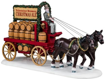 Lemax Christmas Village Christmas Ale Delivery - 43710