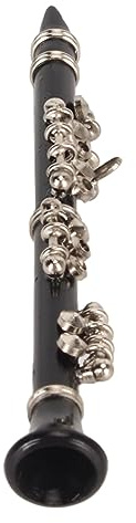 Jouet modèle de clarinette miniature de 3,15 pouces pour instruments de musique d'anniversaire familiaux