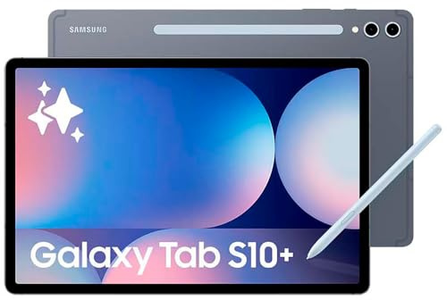 Samsung Galaxy Tab S10+ Tablet Android 256 GB 31,5 cm 12.4 Dynamic AMOLED 2X 2800 x 1752 microSD-Steckplatz 3G 4G 5G Mondsteingrau