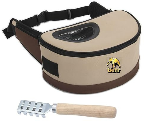 Fliergenfischer-Korb - Cesta térmica para pescado, con correa para el vientre, cesta para truchas y escamas de pescado gratis