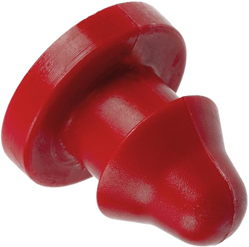AERZETIX - Juego de 25 tapones de cierre para tubo de riego Ø de orificio 6mm - color rojo - tapón obturador para sistema de riego por goteo
