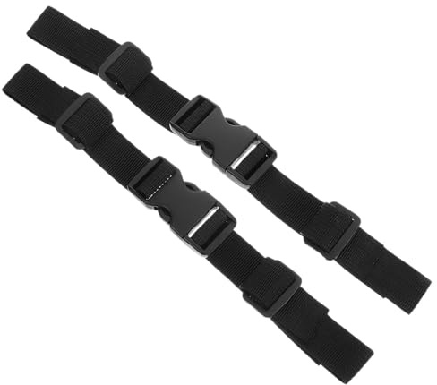 SHINEOFI 2 Pièces Sangle de Poitrine Boucle pour Accordéon, Noire, Réglable