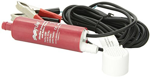 Rule IL280P 12 Volt 280 GPH Inline and Submersible Pump