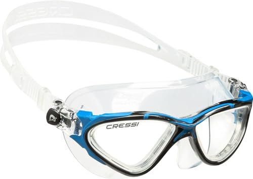 Cressi Planet Goggles SIL Clear/Frame Blue Black
