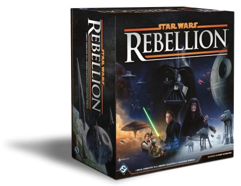 Asmodee: Star Wars Rebellion, Gioco da Tavolo, 2-4 Giocatori, 14+ Anni, Edizione in Italiano