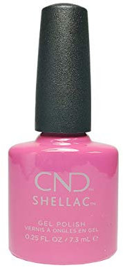 CND Shellac Creative Nail Shellac UV Color Coat Hot Pop Pink 0.25 oz by CND - Creative Nail Design [Beauty]