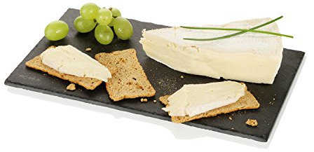 Boska Servierbrett Schiefer Light M/ein makelloses, robustes Brett / 25 cm/Schiefer/Schwarz / 250 x 150 x 6 mm