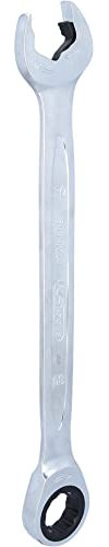KS Tools 503.5228 DUO GEARplus Ringmaulschlüssel,Maul-Ratschenfunktion 30mm, Farbig
