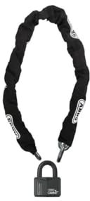 ABUS Lucchetto per moto 37RK/70 + 14MK - Catena per moto con lucchetto - Livello di sicurezza 20 - Lunghezza catena 120