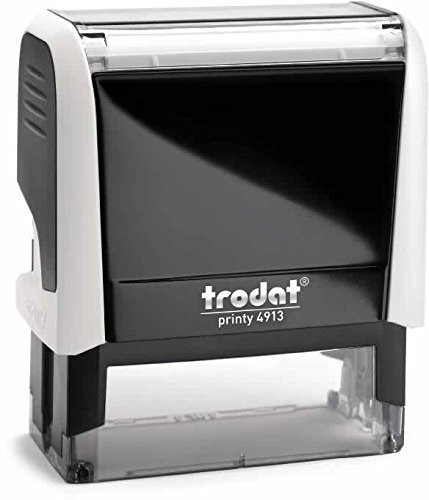 Trodat PRINTY 4913 ARKTISWEISS, KISSEN SCHWARZ