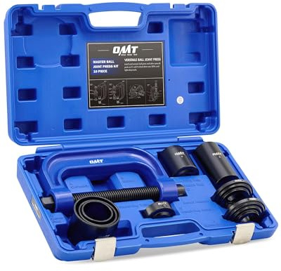 Orion Motor Tech Ball Joint Press Kit, Heavy Duty Ball Joint Removal Tool Kit with 4x4 Adapters, for Most 2WD and 4WD Cars and Light Trucks