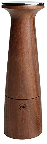 T&G CrushGrind, macinino per spezie Oblique, in Legno di Noce Nero, 20,5 cm, Legno, Brown, 67 x 67 x 205 cm