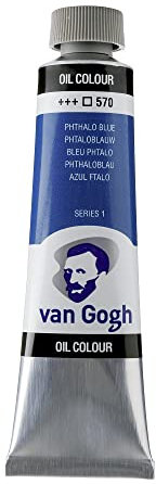Van Gogh Ölfarbe, 40ml Tube, Phthaloblau 570
