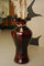 Deko-Shop-Hannusch Edle Bodenvase, Amphore, Vase, Bordeaux, 60 cm, aus Tonkeramik