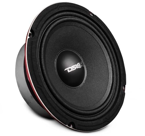 DS18 PRO-X6M Auto-Mitteltöner, 16,5 cm (16,5 cm), 500 W, 8 Ohm, Bass-Lautsprecher