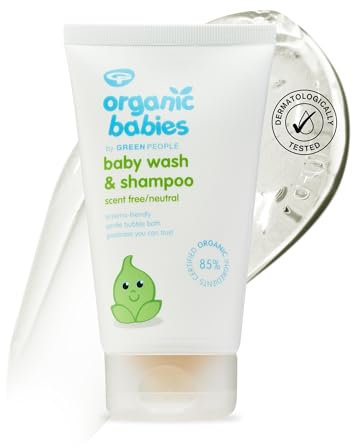 Green People Organic Babies - Baby Wash & Shampoo - Fragrance/Scent Free - 150ml