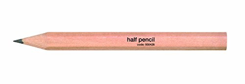 5 Star Half Pencil Wooden Half-length HB Plain Ref 28STK032 [Pack of 144]