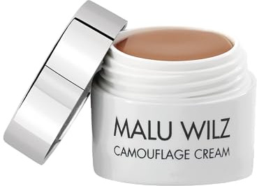 Malu Wilz Camouflage Cream Nr. 09 Cinnamon Brownie 6g I Camouflage Make up stark deckend I Wasserfeste Concealer Creme für jeden Hauttyp I Zum Abdecken von Tattoos und Hautanomalien