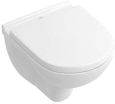 Villeroy & Boch O.Novo WC kompakt inkl. WC-Sitz mit Softclose und Quickrelease Alpinweiß