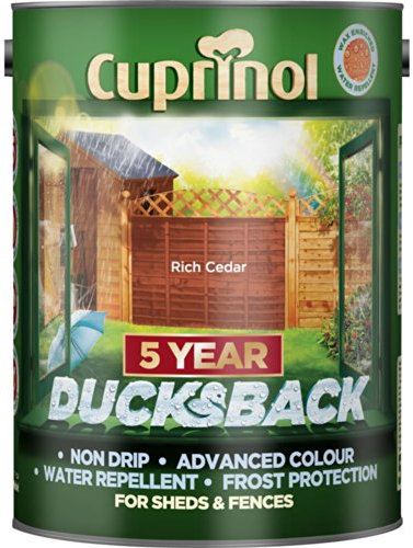 Cuprinol 5 Year Ducksback Rich Cedar 9L