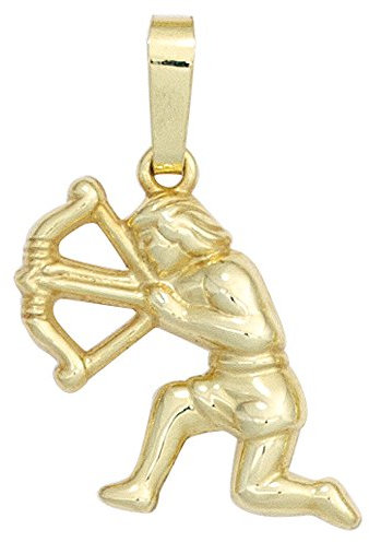 Jobo Anhänger Sternzeichen Schütze 333 Gold Gelbgold Sternzeichenanhänger