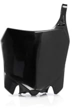 Acerbis 2314360001 Black Front Number Plate