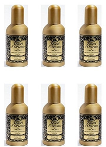 6 x TESORI D'ORIENTE Deo Persona Spray Royal Oud D.Yemen 100 Ml