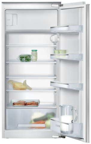 Siemens KI24LV60 iQ100 Réfrigérateur encastrable/A++ / réfrigérateur : 193 L/partie congélateur : 17 L/safetyGlass/ecoPlus/charnière plate