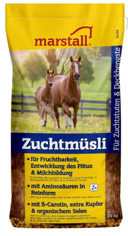 marstall Premium-Pferdefutter Zuchtmüsli, 1er Pack (1 x 20 kilograms)