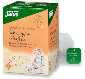 Salus Spezialitäten für die Frau Schwangerschaftstee 1x 15 Filterbeutel (30g) – Bio-Kräutertee für die werdende Mutter