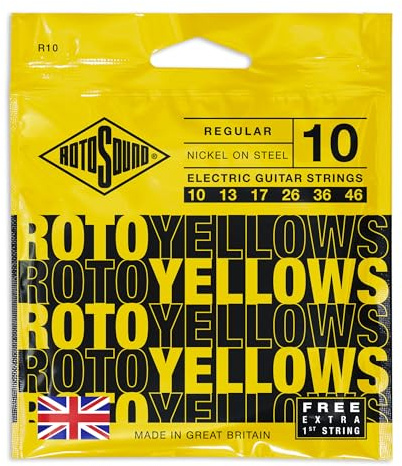 Cuerdas para guitarra eléctrica Rotosound R10 calibre 10-46