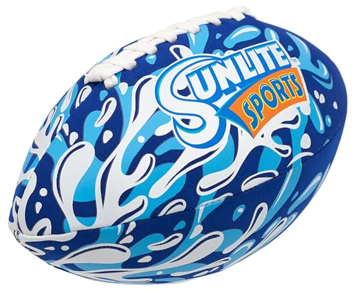 Sunlite Sports Waterproof Football, Outdoor Play, For Pool Beach Lake Park Water Toy, For Kids Children Teens Adults, Family Fun