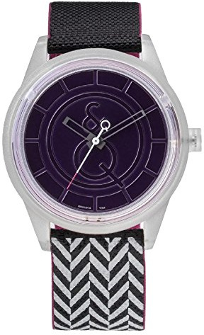 Q & Q Smile Solar Unisex, Eco Freundlicher Armbanduhr by Citizen, 5 ATM Wasser widerstehen RP00J015Y