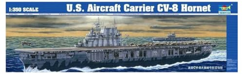 Trumpeter 05601 modèle Kit Porte-Avions USS Hornet CV 8
