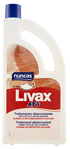 Nuncas Livax Trattamento Disincrostante AT6 - Marmo e Pietre Rosse - 1000ml