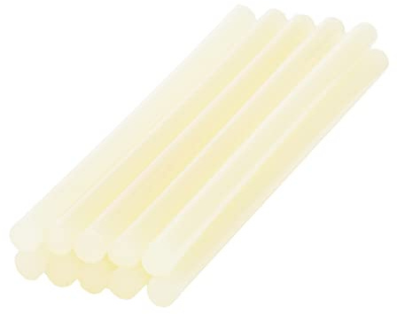 Bosch 10 pcs. Plastic Glue Sticks (for plastics, Ø 7 x 150 mm, Accessory Glue Gun)
