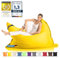 LAZY BAG Riesen-Sitzsack Classic XXL 140x180 cm | Sitzkissen 2-in-1 für relaxtes Sitzen & Liegen | Bequeme Indoor & Outdoor Momente Dank 4 Mio. EPS-Perlen für perfekte Ergonomie | waschbarer Bezug