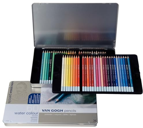 VAN GOGH Pencil 60 colored pencil Metal Case