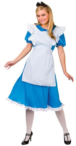 Wicked Costumes® Adult Women’s Storybook Alice Fancy Dress Costume – Classic Fairytale Outfit – Medium (UK 14-16)