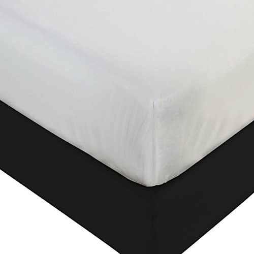 BLISSFORD Queen Plastic Mattress Protector, Heavy Duty Fitted Vinyl Cover