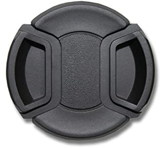 vhbw Bouchon d´Objectif 67 mm, Plastique Noir Compatible avec Nikon 16-85 mm 3.5-5.6 AF-S DX VR G Ed, Nikon 18-105 mm 3.5-5.6 AF-S DX G Ed VR