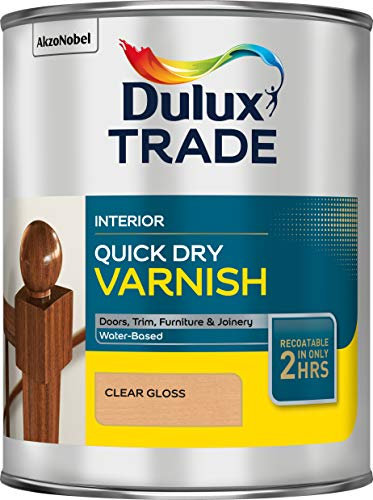 Dulux Trade Quick Drying Varnish Gloss 1L