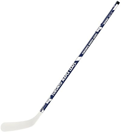 Franklin Sports NHL Toronto Maple Leafs Team 48-Inch Vinyl Hockey Stick (Left), Junior, Blue