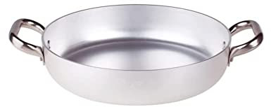 Agnelli Aluminiumpfanne mit Edelstahlgriffen 60 cm