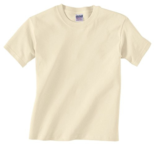 Gildan Childrens Heavy T-Shirt - Natural L