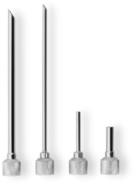 iSi Edelstahl Fülltüllen mit 4 Nadeltüllen