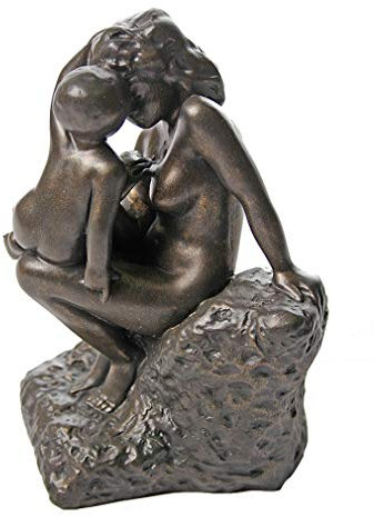 Parastone Rodin Statue Junge Mutter mit Kind