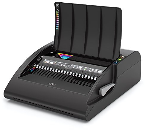 GBC Elektrisches Plastikbindegerät CombBind C210E, schwarz